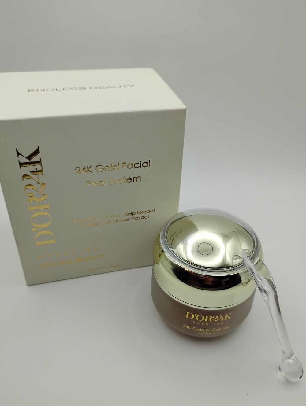 D'OR2K 24K Gold Facial Peel – Gold & Cream Radiance Luxury Skincare